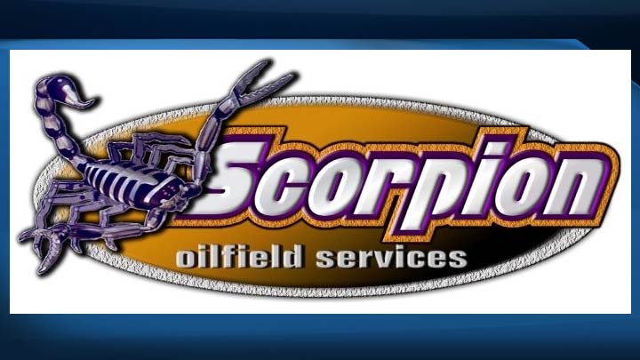 The stolen vehicle may have “Scorpion Oil Field Services” decals on the windows.