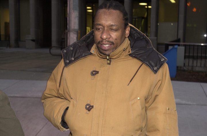 Edward Dooley leaves the 361 University Ave. court house in Toronto on Jan. 16, 2002.