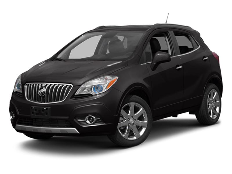 A generic photo of a black 2014 Buick Encore.