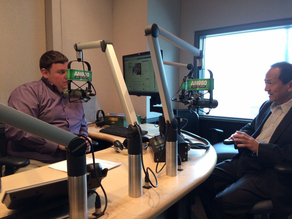 Paul Cheng gives an exclusive interview on AM980's The Andrew Lawton Show, after re-emerging in London with an interest in bus rapid transit.