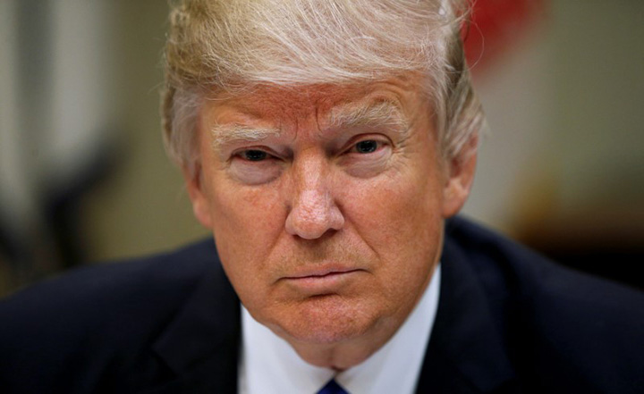 U.S. President Donald Trump pictured at the White House in Washington, March 1, 2017.