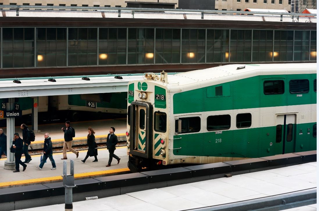 Metrolinx said a 'potential disaster' was averted after a citizen alerted police to a forklift blocking GO train tracks Wednesday night.