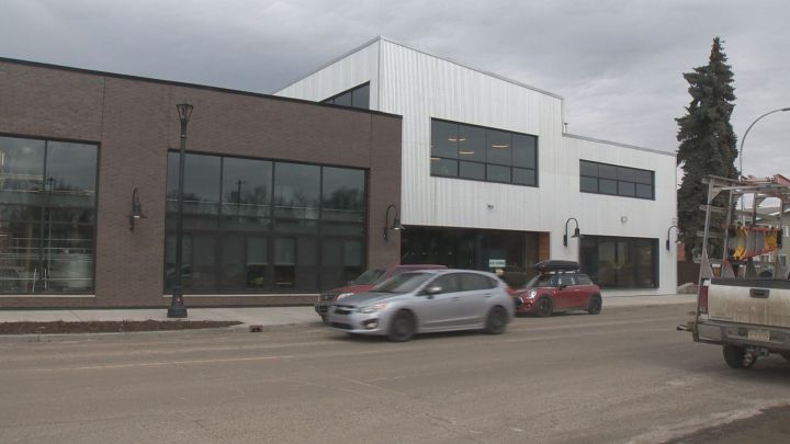 The Ritchie Market is home to Transcend Coffee, Velocity Cycle, the Blind Enthusiasm Brewery and the Biera brew pub/restaurant. March 21, 2017.