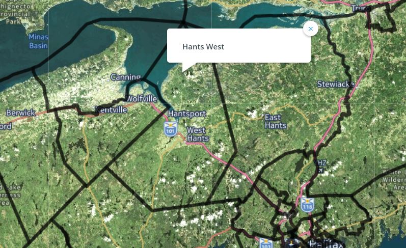 The riding of Hants West.