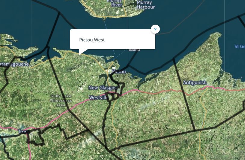 The riding of Pictou West.