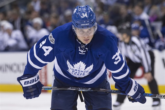 Without the injured Auston Matthews on the ice, the Toronto Maple Leafs beat the Minnesota Wild 4-2 Wednesday night.