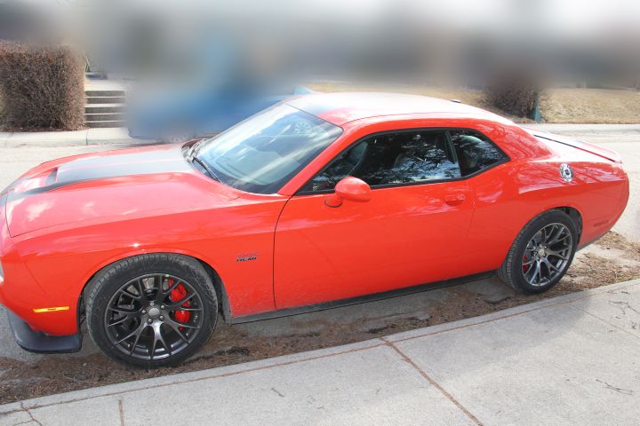 One of four stolen vehicles seized April 3, 2017 by Calgary police.