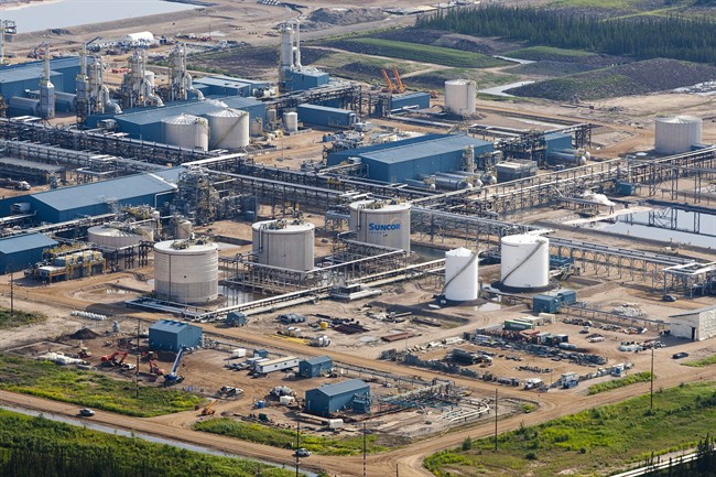 File: An oilsands facility is seen near Fort McMurray, Alta.