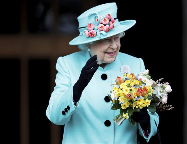 Britain's Queen Elizabeth celebrates her 91st birthday, April 21, 2017.