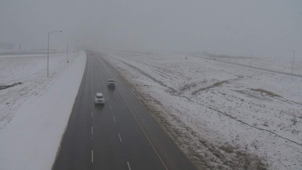 Edmonton could see as much as 30 cm of snow by Sunday morning. April 14, 2017.