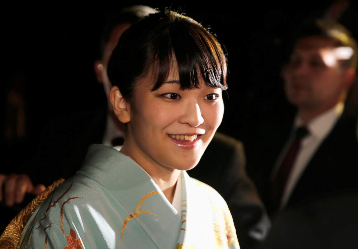Japan's Princess Mako arrives before a meeting with Paraguay's President Horacio Cartes at the presidential residence in Asuncion, Paraguay September 8, 2016. 