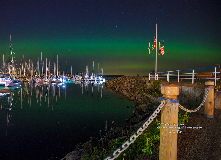 PHOTOS: Northern Lights make rare appearance in Metro Vancouver skies - image