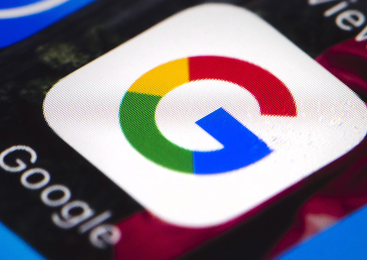 This Wednesday, April 26, 2017, photo shows the Google mobile phone icon, in Philadelphia. Alphabet Inc., parent company of Google, reports financial results, Thursday, April 27, 2017. 