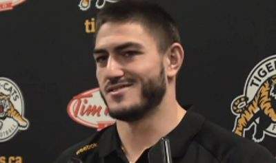 John Chick was tied for second in the CFL in 2016 with 14 sacks.