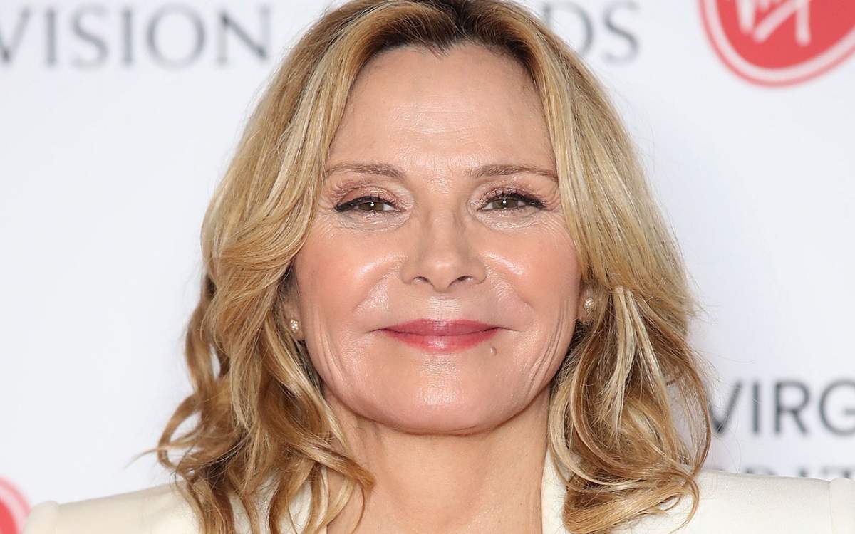Kim Cattrall poses in the Winner's room at the Virgin TV BAFTA Television Awards on May 14, 2017 in London, England. 