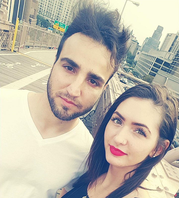 Photos posted on Reddit on May 2, 2017 appear to show Melinda Vasilije and Ager Hasan throughout their relationship.