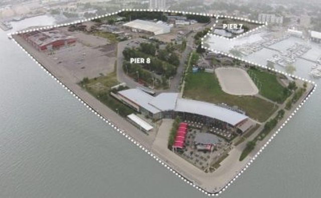 More than 1,600 residential units are planned through the development of Pier 8.