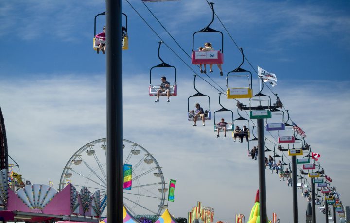 Prairieland officials want to install a skyride chairlift, similar to picturesque attractions in Calgary and Toronto.
