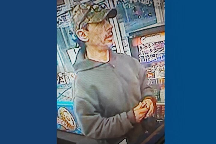 Red Deer RCMP are looking for public assistance to identify a man who police believe is making a habit of stealing lottery tickets from convenience stores then making his escape in a stolen vehicle.