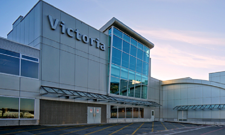 FILE PHOTO: The main runway at Victoria International Airport is closed after a privately-owned single engine plane crashed on May 12, 2017.