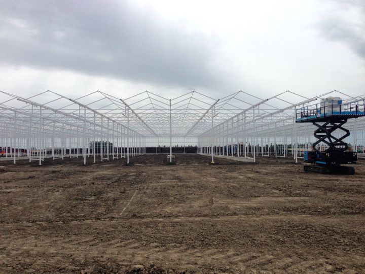 A ground-breaking ceremony was held on Friday, June 16, 2017 for the 800,000 square-foot Aurora Sky cannabis production facility near the Edmonton International Airport.