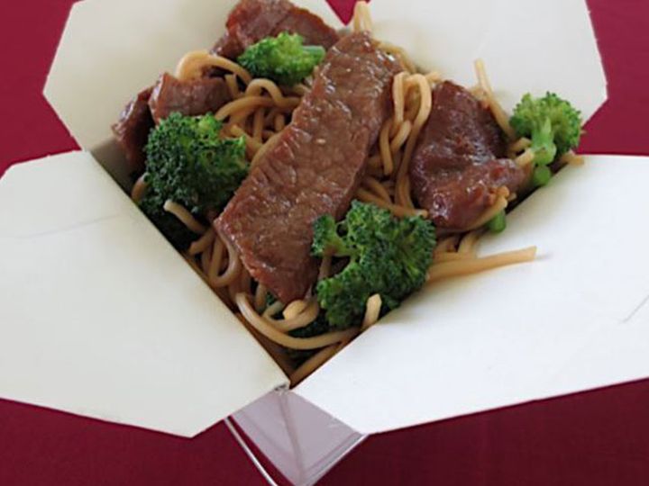 Beef and broccoli on the 2017 K-Days menu.