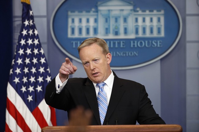 Former White House press secretary Sean Spicer.