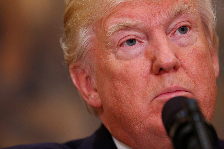 U.S. President Donald J. Trump delivers remarks on Apprenticeship and Workforce of Tomorrow initiatives and signs an executive order at the White House in Washington, U.S. June 15, 2017.
