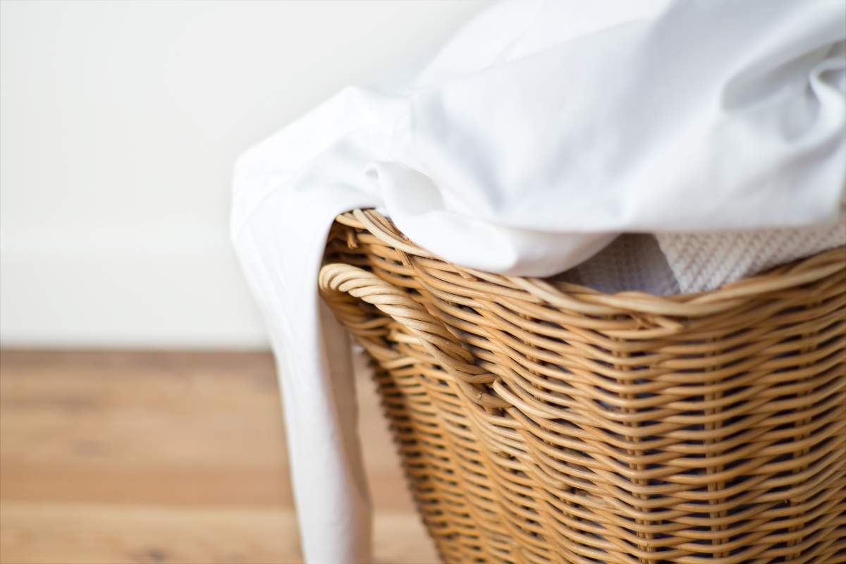 washing bed sheets