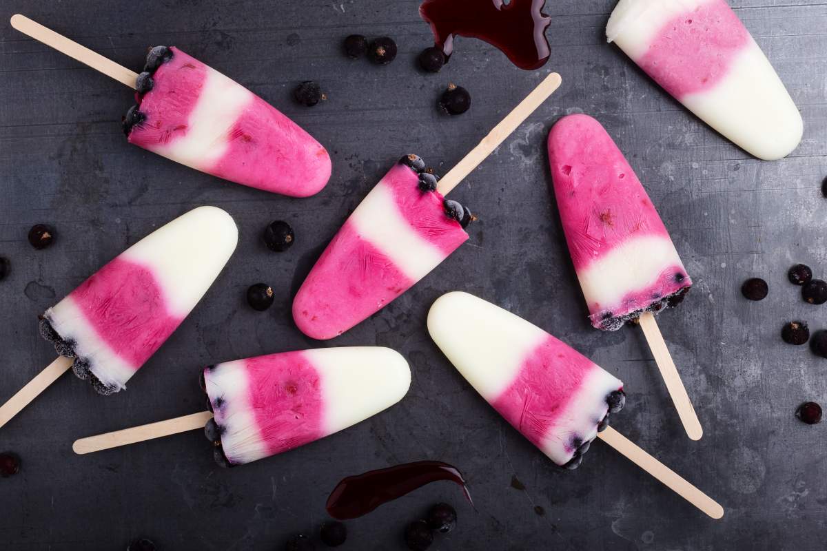 homemade ice pops