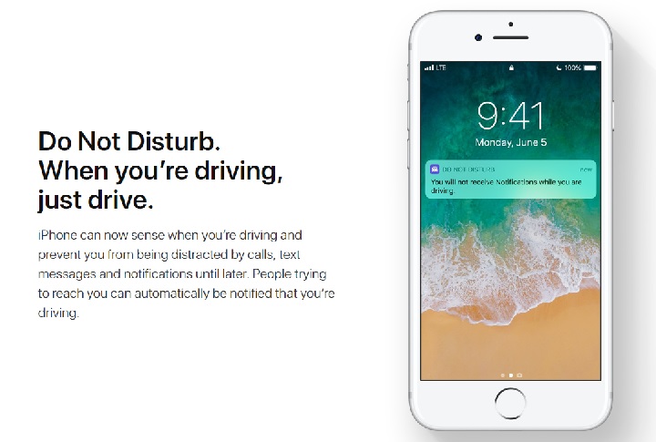 A new iPhone will sense when you’re driving and prevent device users from being distracted by calls, text messages and notifications until later.