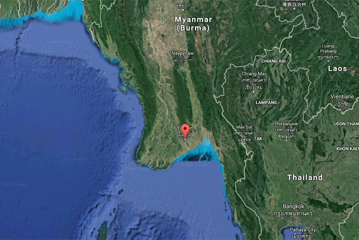 The Chinese-made Y-8 transport plane left the coastal town of Myeik at 1:06 p.m (0636 GMT) heading north to Myanmar's largest city of Yangon.
