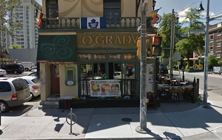 O'Grady's on Church at 518 Church Street.