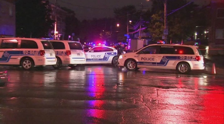 Montreal police are investigating after a man was shot in Montreal North. Satruday, June 3, 2016.