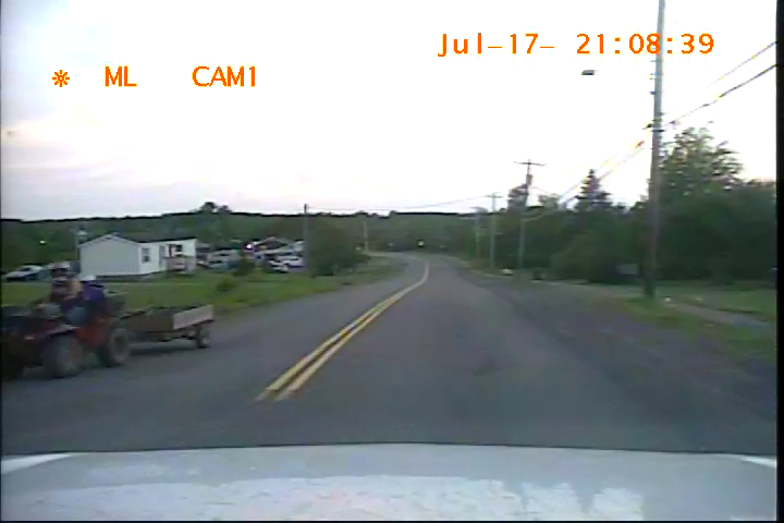 Nova Scotia RCMP have released two dashcam images of an ATV they say had two kids on board not wearing appropriate safety equipment. 