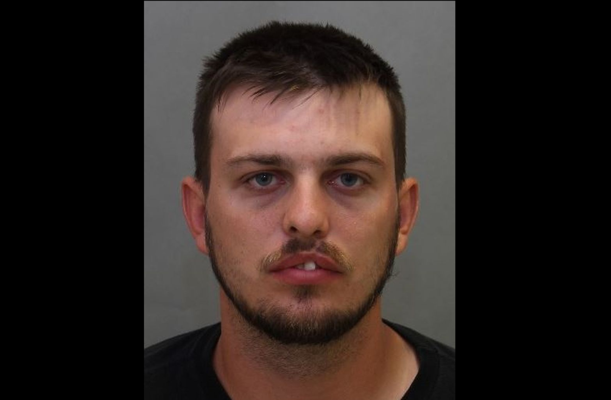 Brandin Basso, 25, of Hamilton is facing two charges in an extortion investigation.
