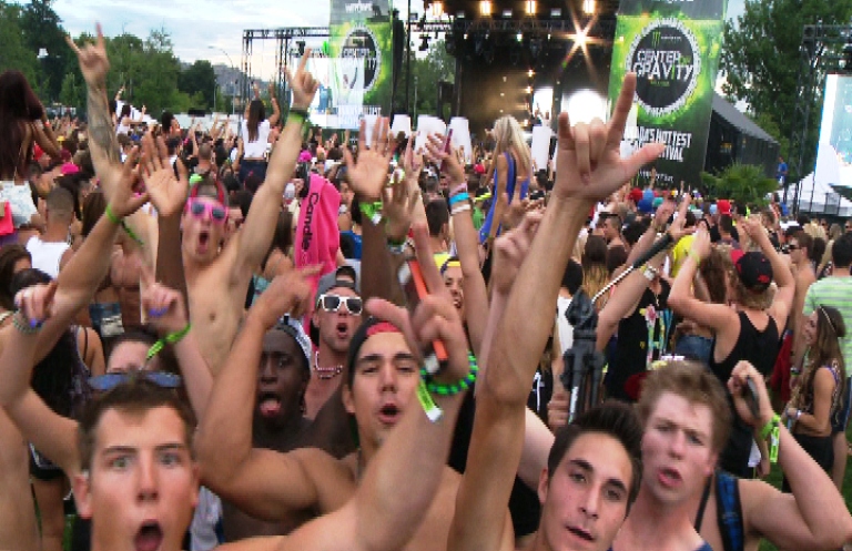 RCMP will have a large presence at the Centre of Gravity festival in Kelowna's City Park.