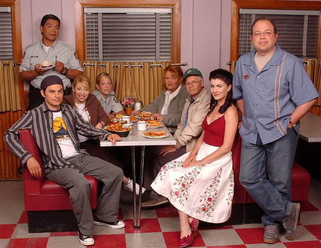 A new walking tour of locations used in the television sitcom Corner Gas was launched in Rouleau, Sask. on Wednesday.