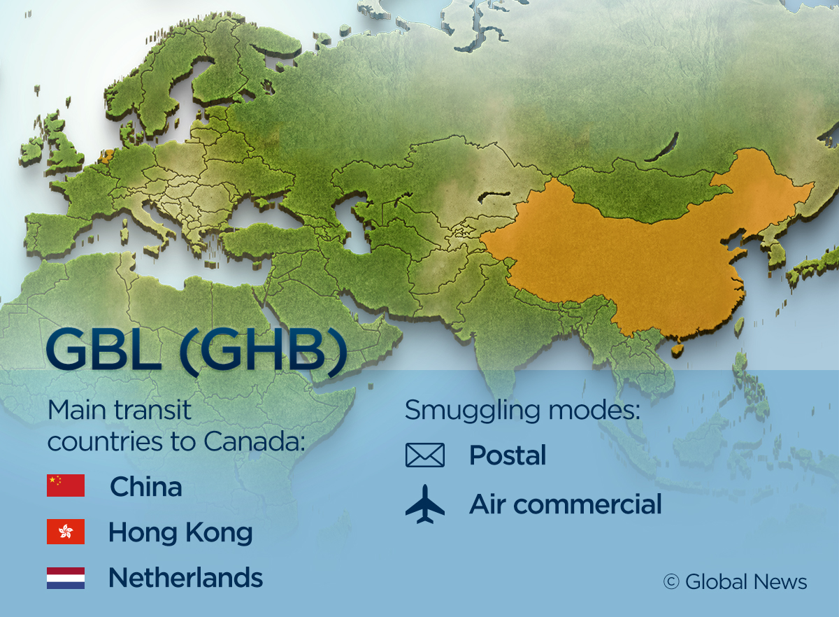 These 9 maps show where Canada’s illegal drugs are coming from - image