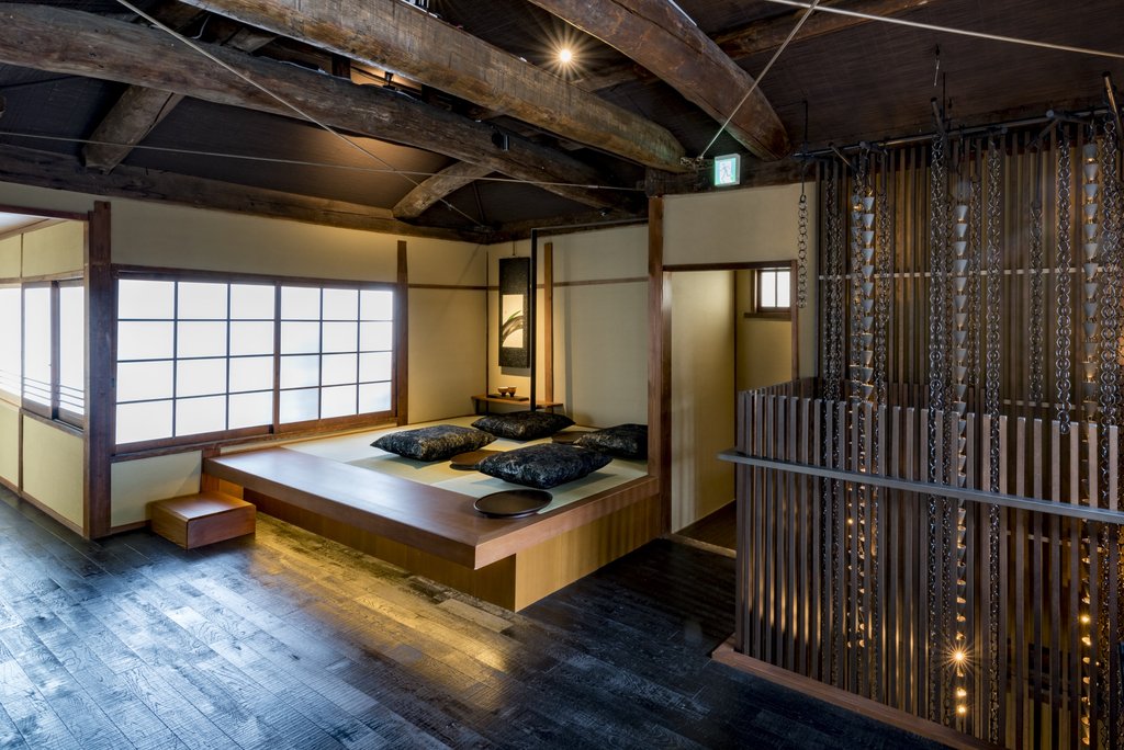 The Kyoto Ninei-zaka Yasaka Chayaten Starbucks features three tatami rooms and is located within a two-story, century-old Japanese townhouse. Wednesday July 7, 2017.