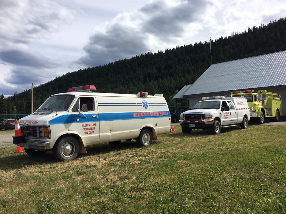 The crew does not have a proper fire hall, so it stages its vehicles on the chief’s front lawn. The department’s ambulance is nicknamed “Starsky and Hutch” because of its age.