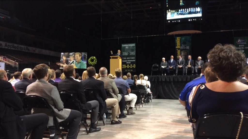 Don Brankley London Knights Hall of Fame.
