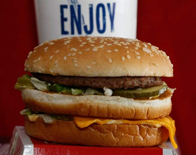 The Big Mac is ready to be delivered in Vancouver (AP Photo/Keith Srakocic).