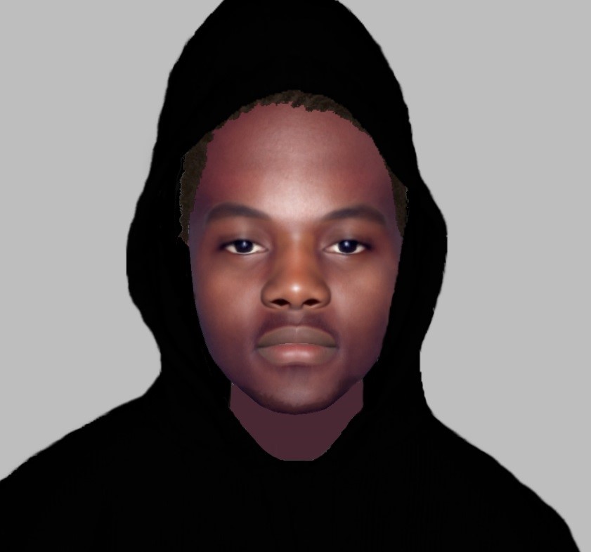 The sketch of the suspect has been released by Woodstock Police. 