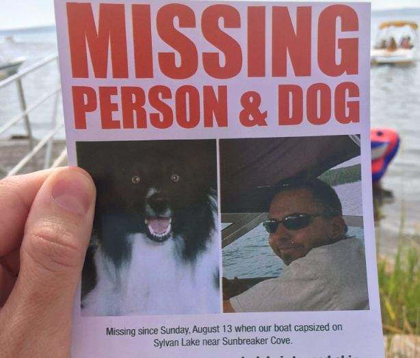 Loved ones continue to search for a missing boater on Sylvan Lake. 