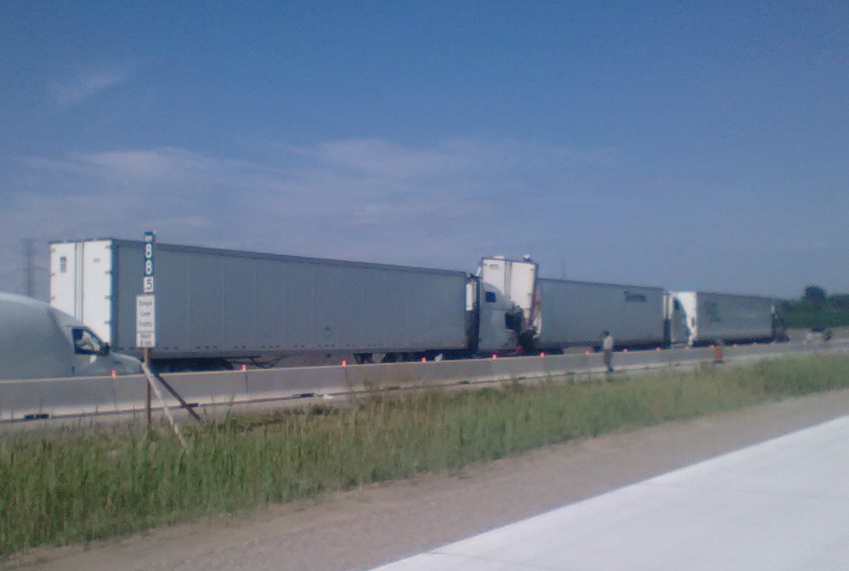 Multiple drivers charged after chain-reaction crash near Chatham - image