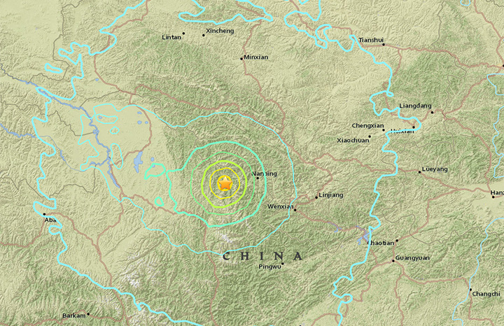 A preliminary 6.5 magnitude earthquake has shaken a mountainous region in western China near a famous national park on August 8, 2017, according to the U.S. Geological Survey. 