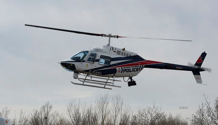 A Bowmanville teen has been charged after allegedly pointing a laser at a police helicopter.
