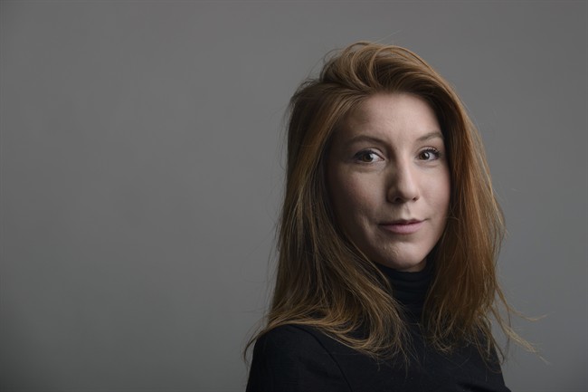 2015 handout photo portrait of the Swedish journalist Kim Wall taken in Trelleborg, Sweden.