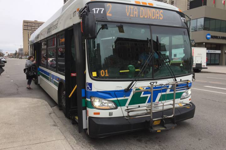 The LTC says passengers must enter through the rear door between March 20 and April 5.